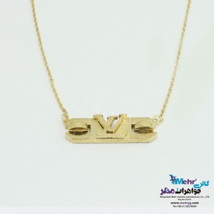 Gold Necklace - Cleopatra Design-MM1287